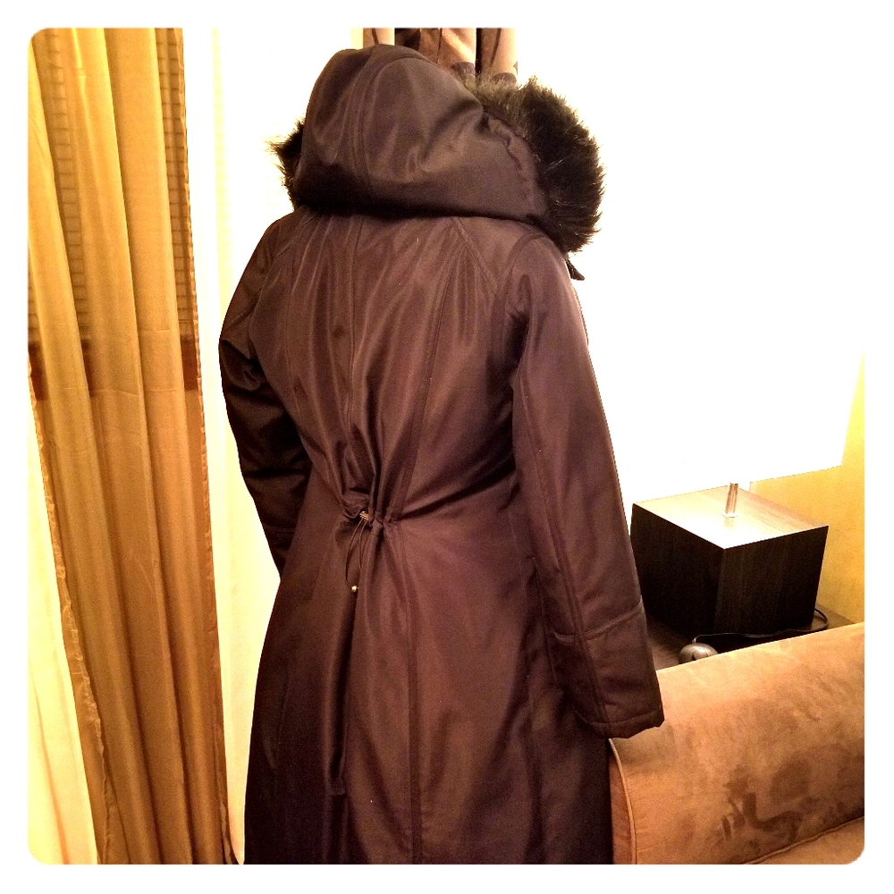 Platinum Long Winter Coat